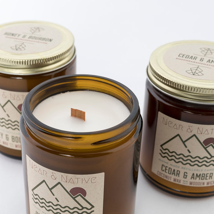 9 Ounce Coconut Wax Candles