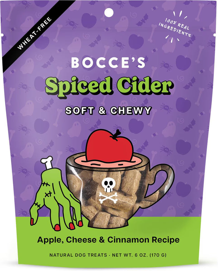 Bocce's Bakery Seasonal Spiced Cider Soft & Chewy 6oz Dog Treats