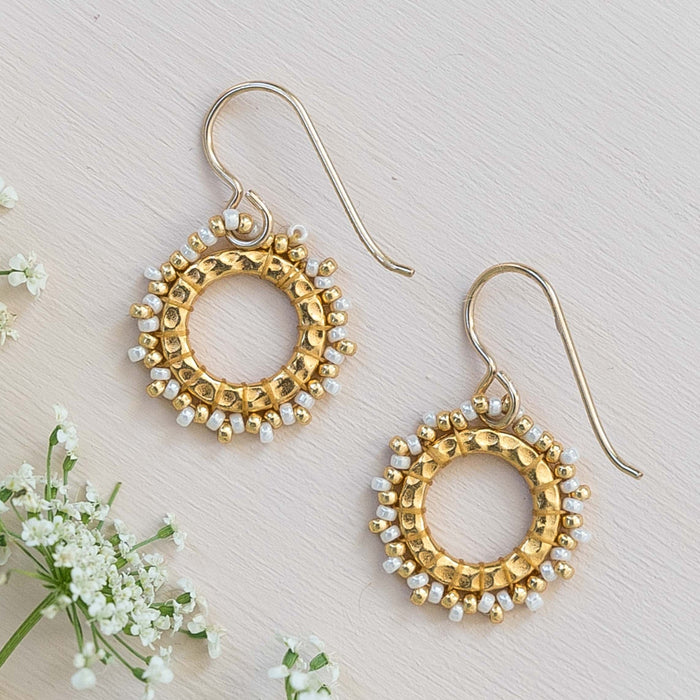 Celebration Earrings in Pearl