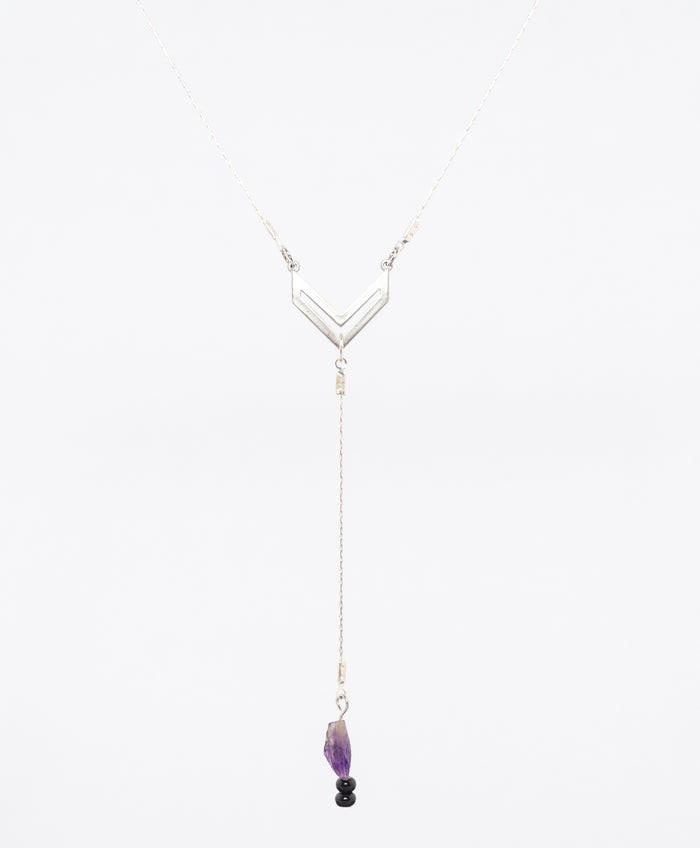 Sterling Silver Drop Necklace