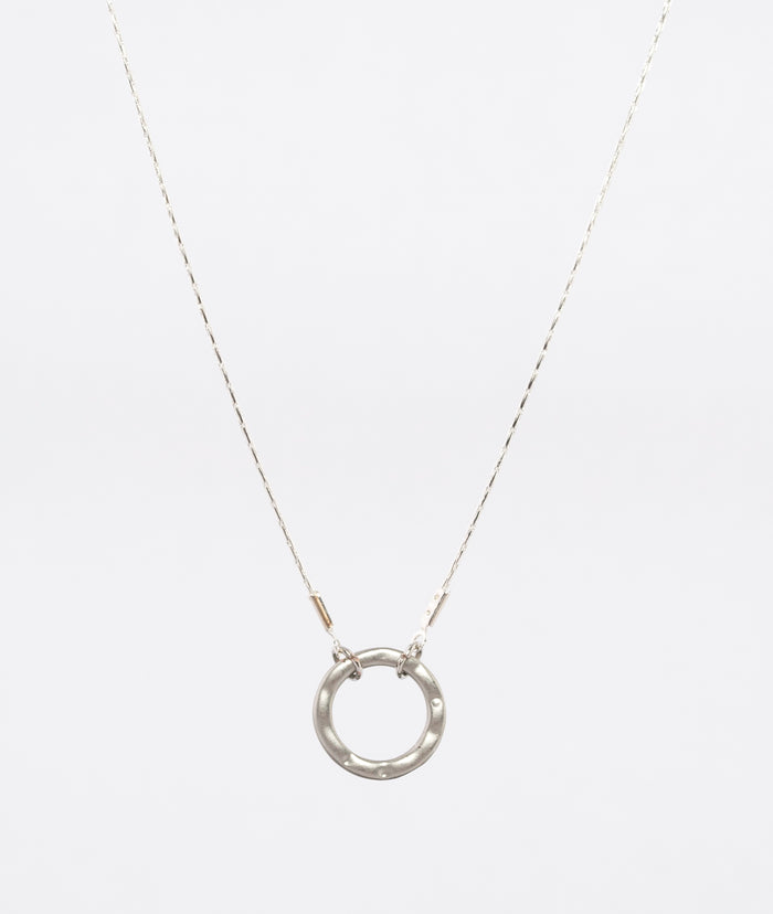 Sterling Silver Hoop Drop HXM