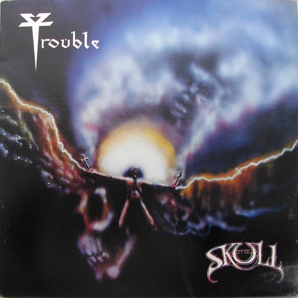 Trouble "TROUBLE - The Skull / CLEAR BLUE WHITE Splatter Vinyl LP" 12"