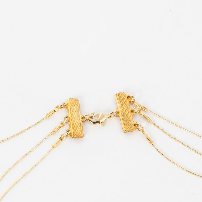 multi-strand necklace clasp