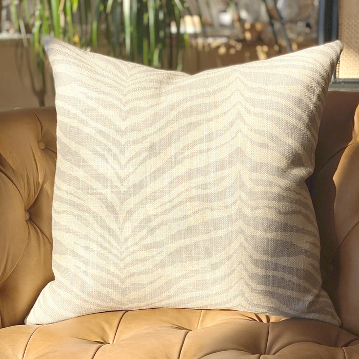 Zebra Print Pillow
