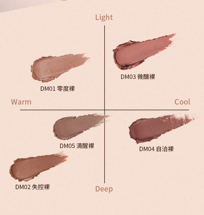 Absolute Nude - Matte Duo Lipstick - Cheeryep