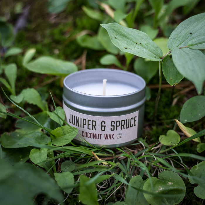 4 Ounce Coconut Wax Travel Candles