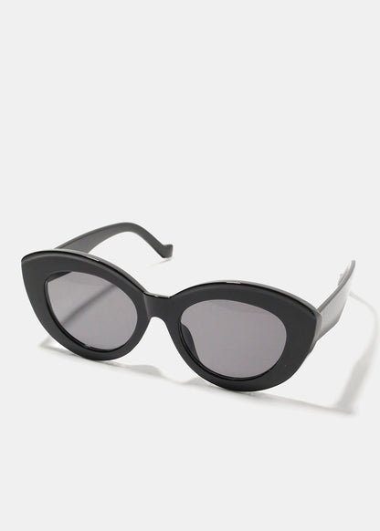 A+ Thick Cat Eye Sunglasses