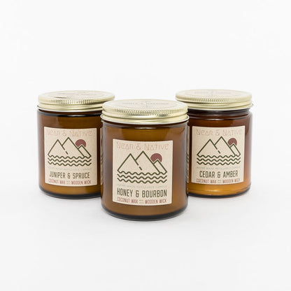 9 Ounce Coconut Wax Candles