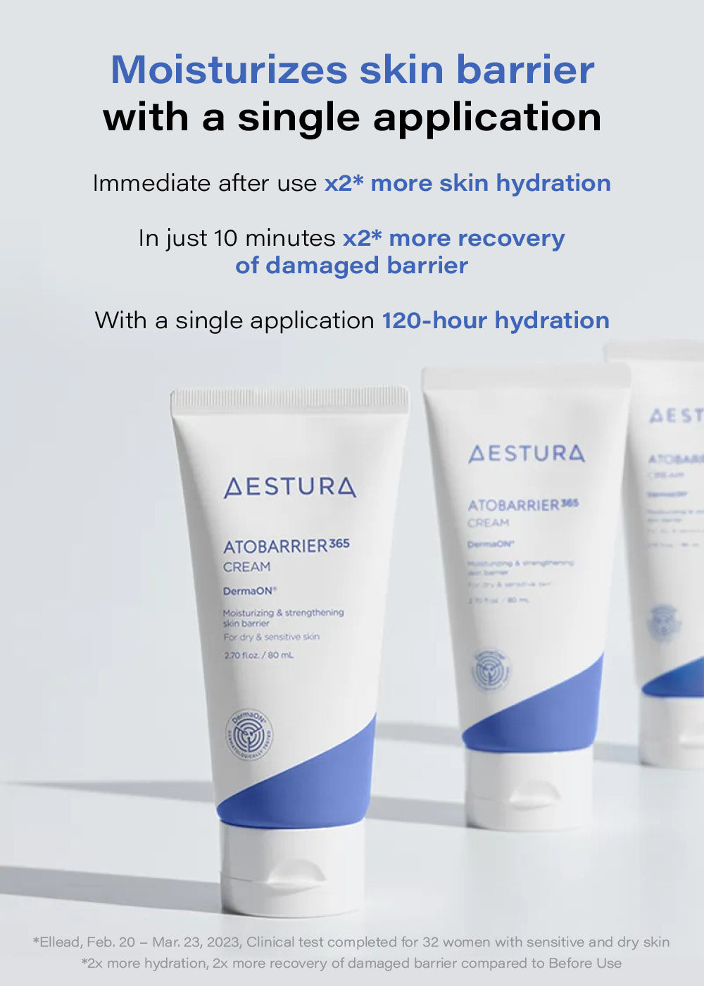 AESTURA ATOBARRIER 365 Cream 80ml