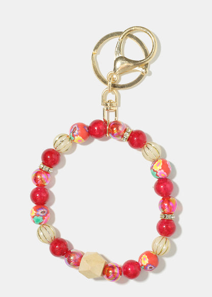 Bead Keychain O Ring