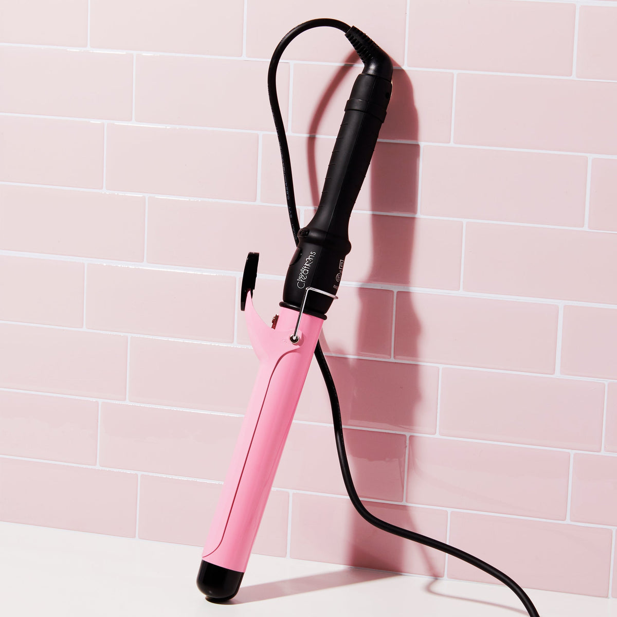 Hair Curling Iron with Clamp