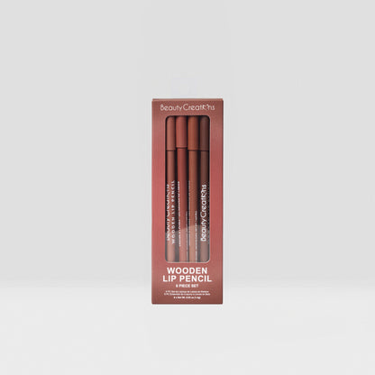 Wooden Lip Pencil 6 Pc Set