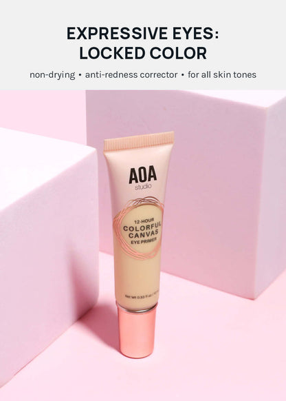 AOA Colorful Canvas 12-Hour Eye Primer