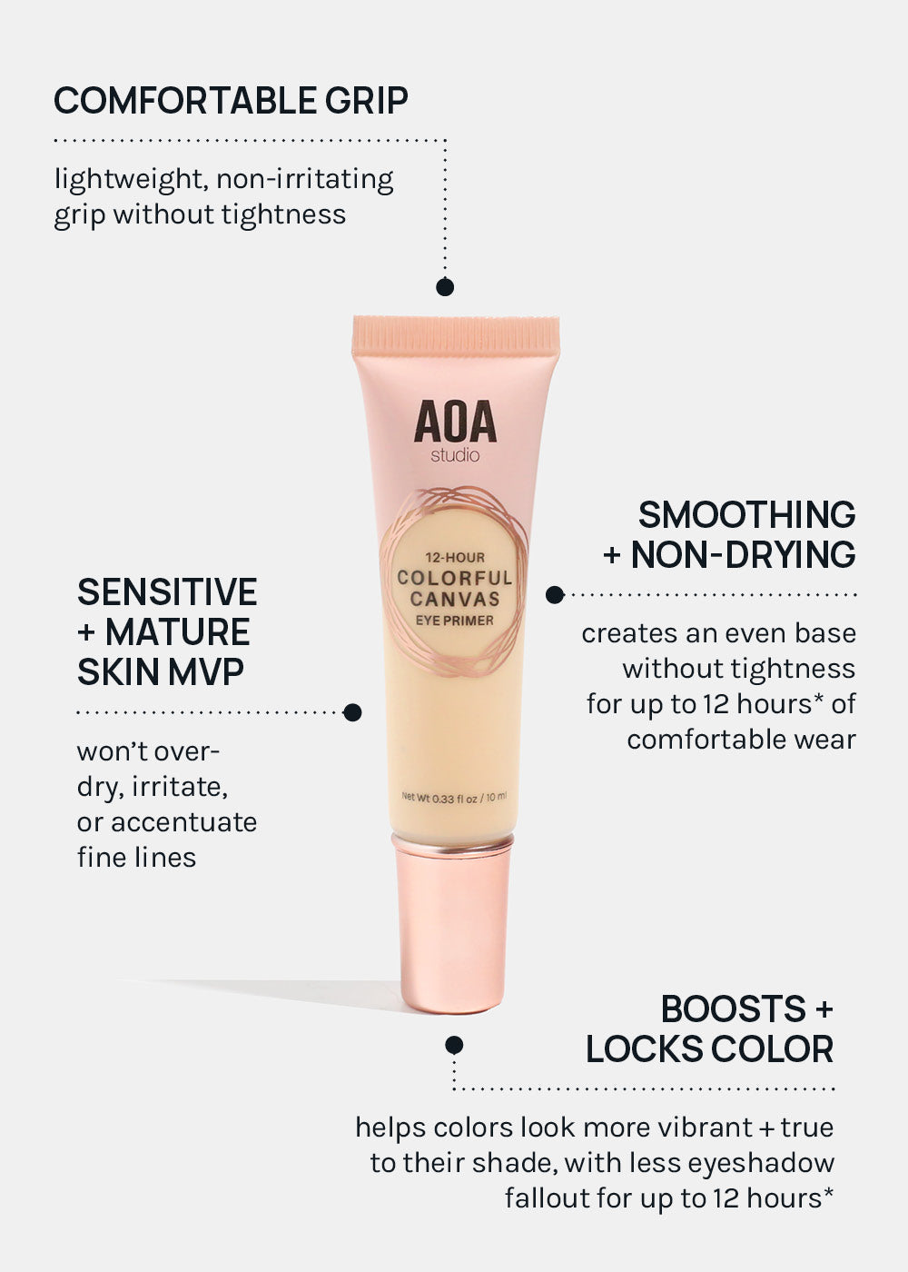 AOA Colorful Canvas 12-Hour Eye Primer