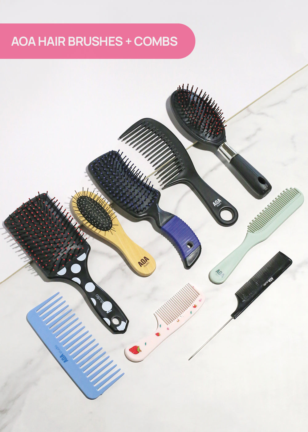 AOA Pin Tail Comb