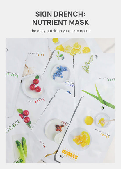 AOA Skin Cucumber Daily Care Sheet Mask