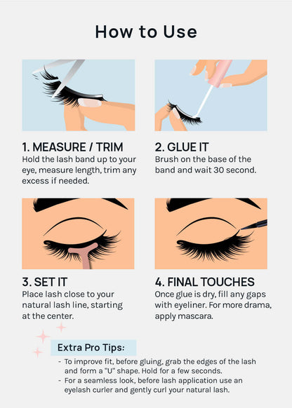 Demi-Dream Half Lashes – Demure