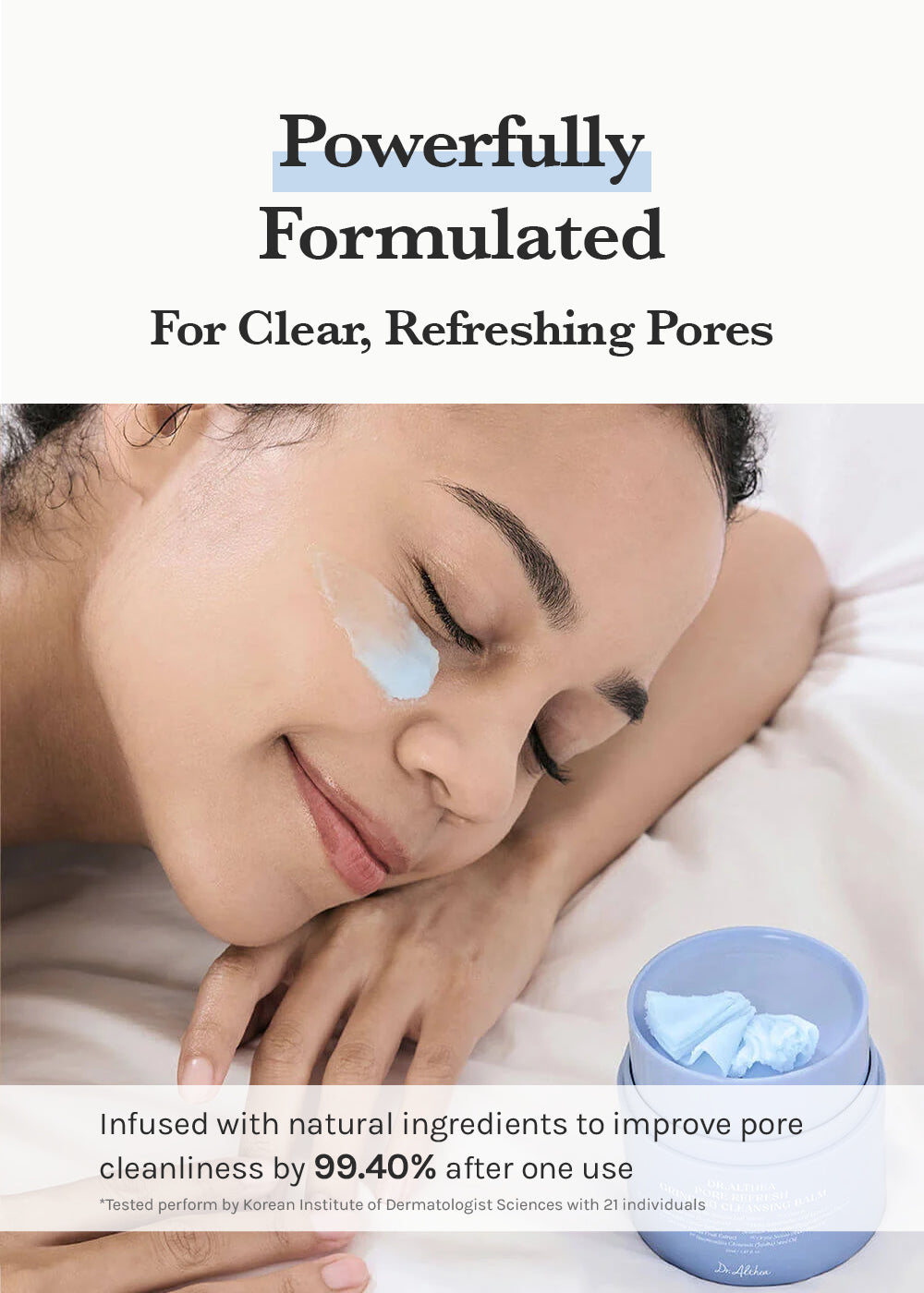 Dr. Althea Pore Refresh Grinding Cleansing Balm 50ml