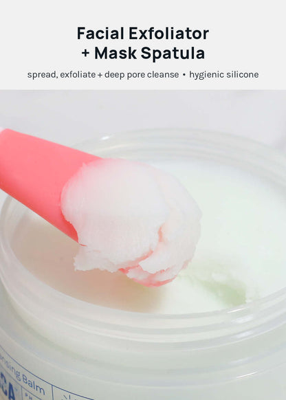 AOA Dual-Ended Silicone Mask Tool + Exfoliator