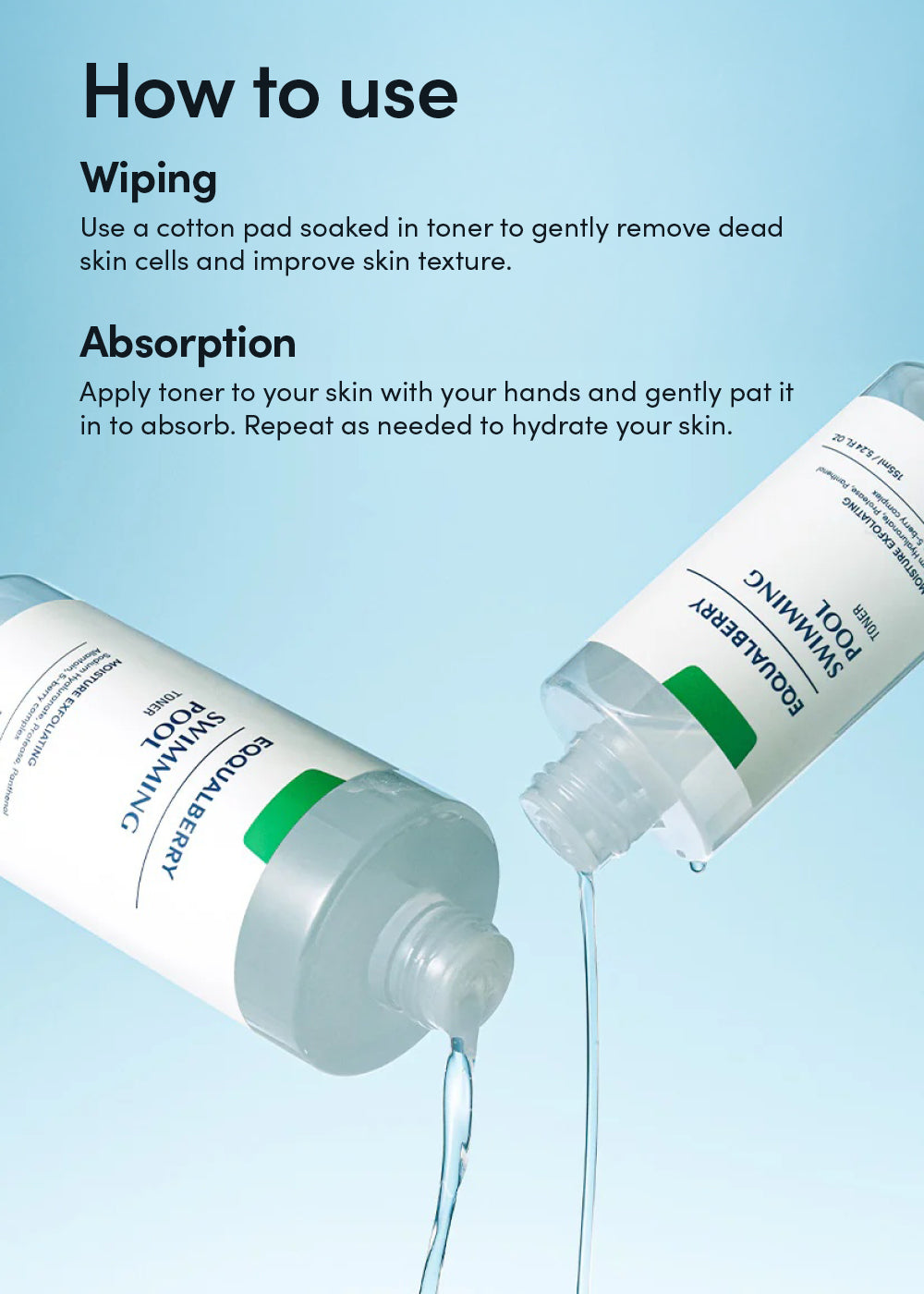 EQQUALBERRY Swimming Pool Toner 300ml