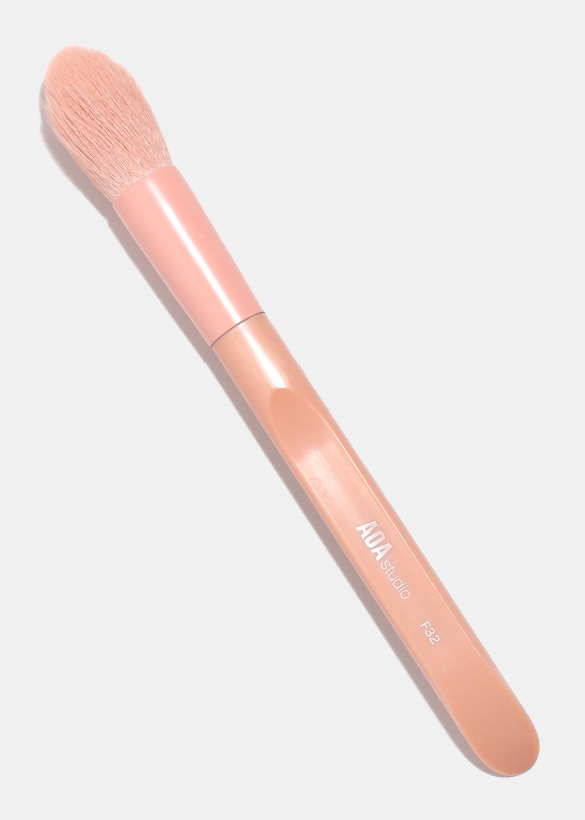 AOA Matte Rose Single Brush – F32 Facial Brush