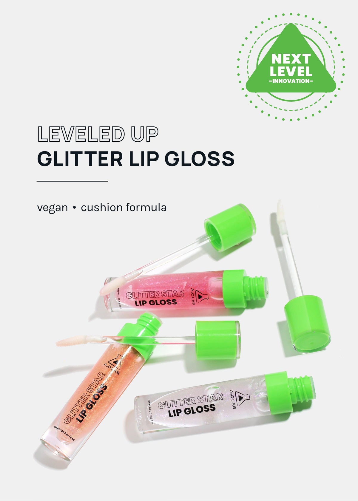 a2o Lab Glitter Star Lip Gloss