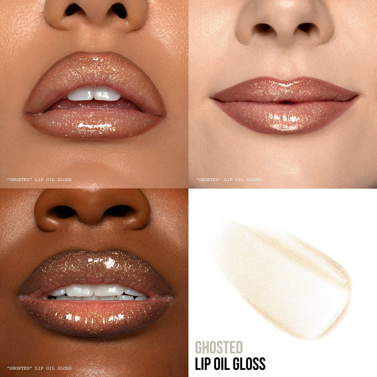 Ghosted Lip Oil Gloss - Blend Bunny Cosmetics