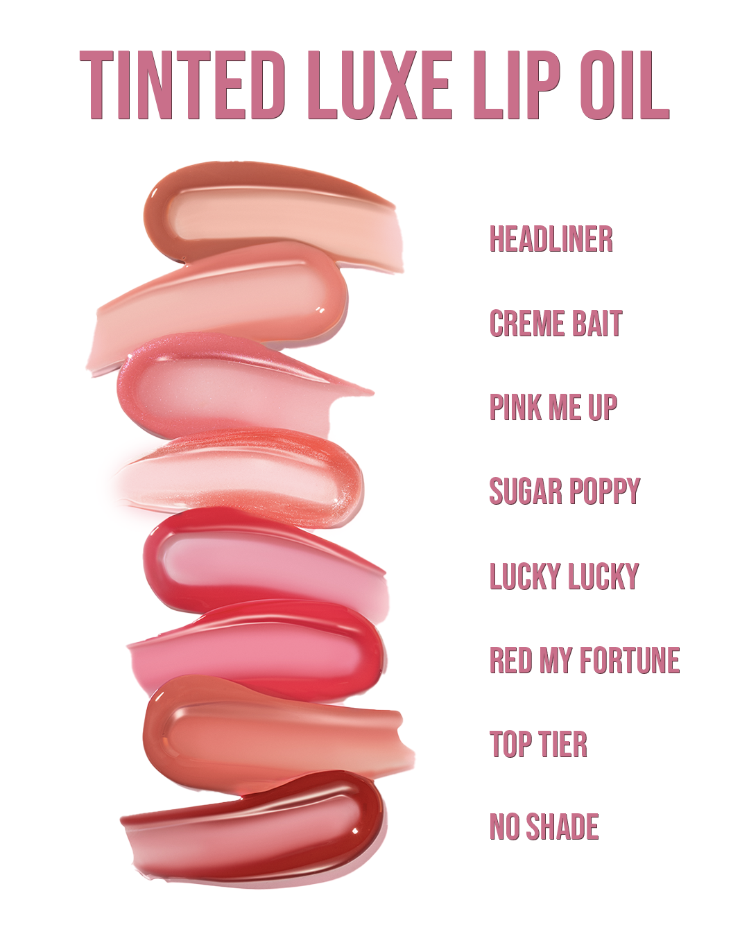 Tinted Luxe Lip Oil Collection Bundle