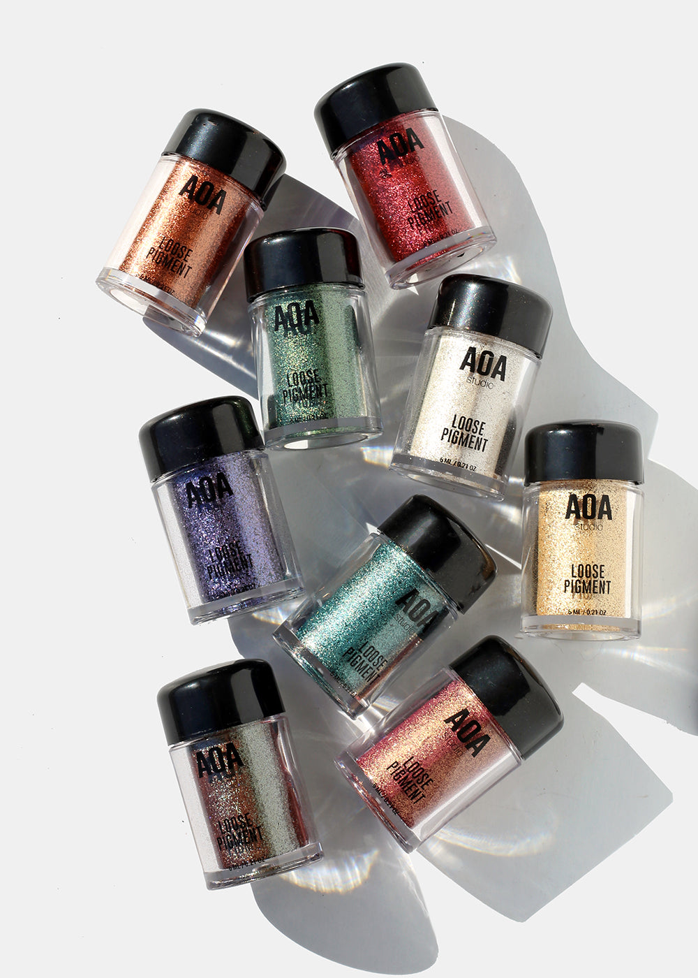 AOA Loose Pigment Powders- Warm Tones