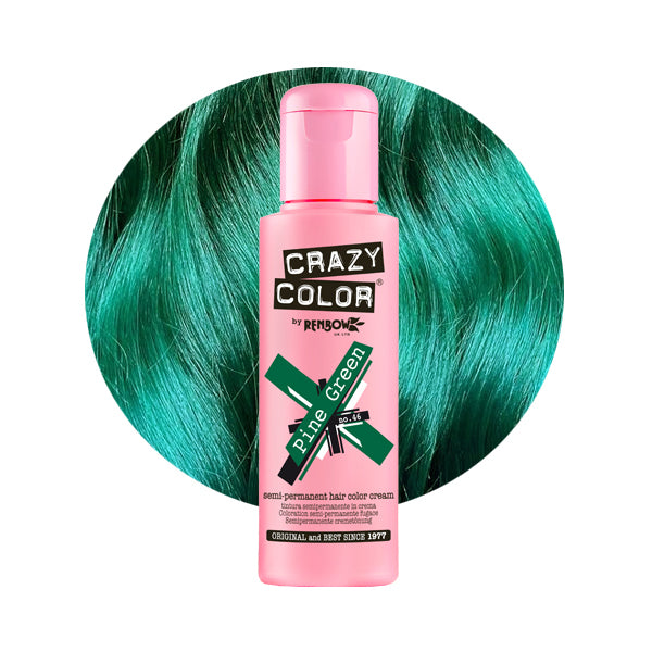 Pine Green (Forest Green) - Semi-Permanent Hair Dye - Crazy Color