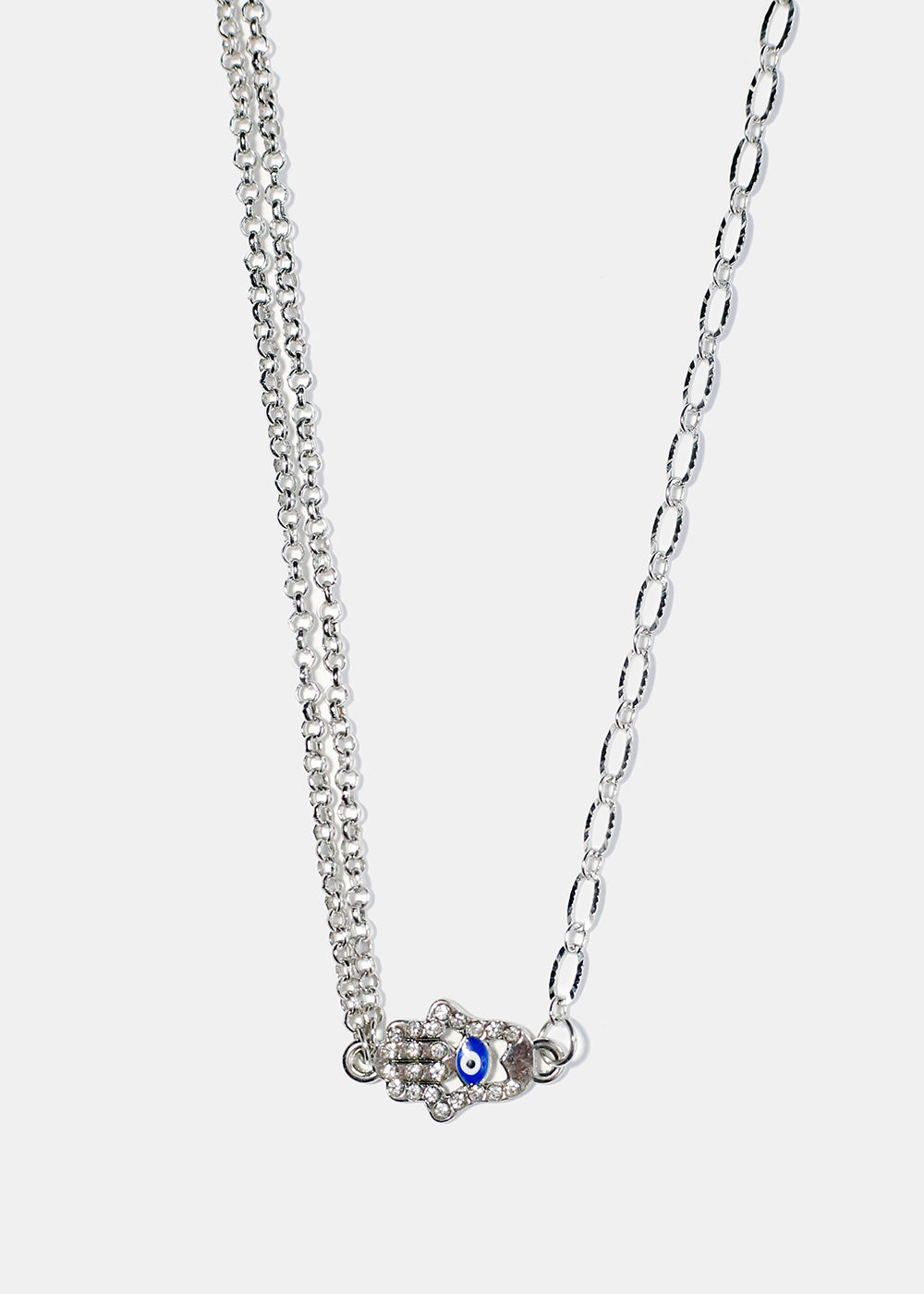 Evil Eye & Hamsa Hand Choker