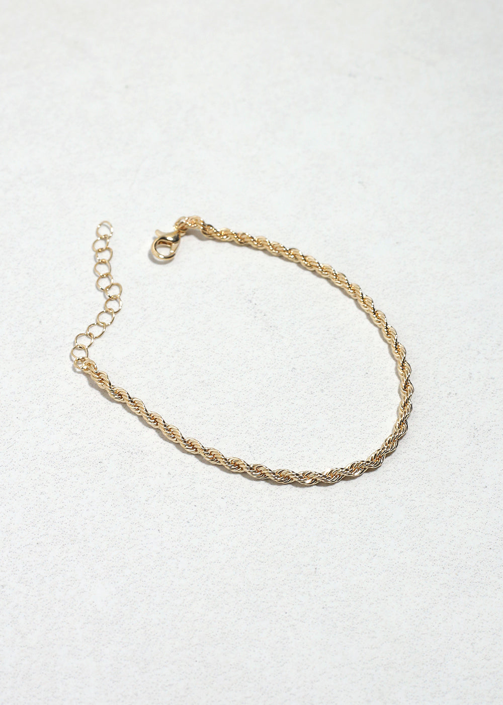 Classic Rope Chain Bracelet