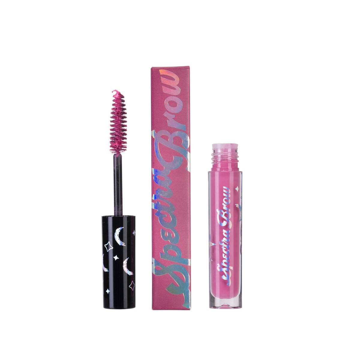 Flamingo (Pink) Spectra Brow - Brow Cream - Glisten Cosmetics