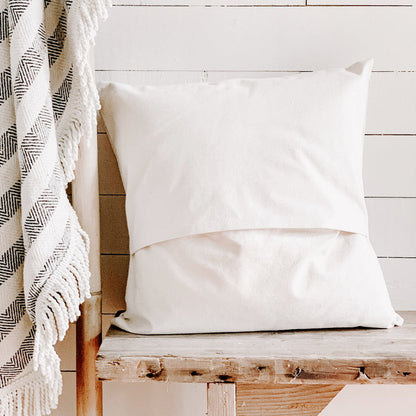 Adventure Awaits w/ City, State - Custom Square Canvas Pillow