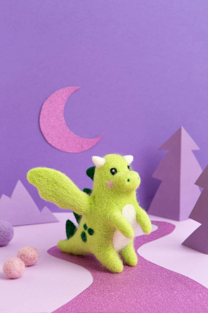 Baby Dragon Mini Needle Felting Kit | Complete Craft Kit