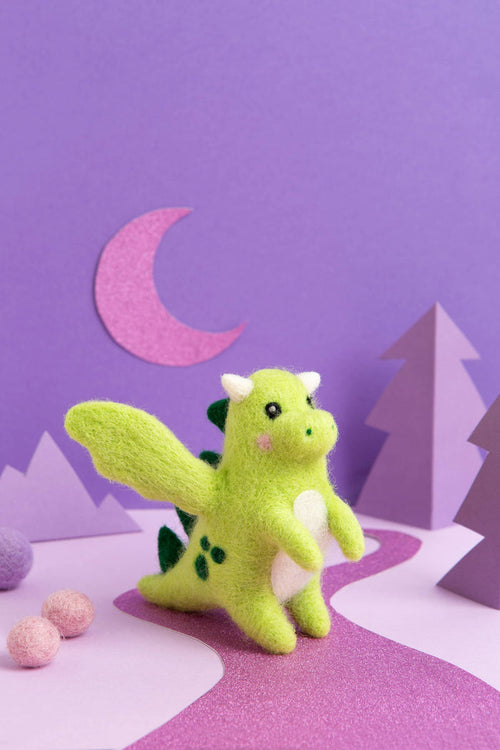 Baby Dragon Mini Needle Felting Kit | Complete Craft Kit