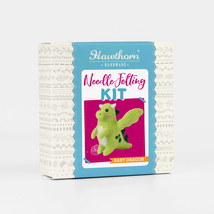 Baby Dragon Mini Needle Felting Kit | Complete Craft Kit