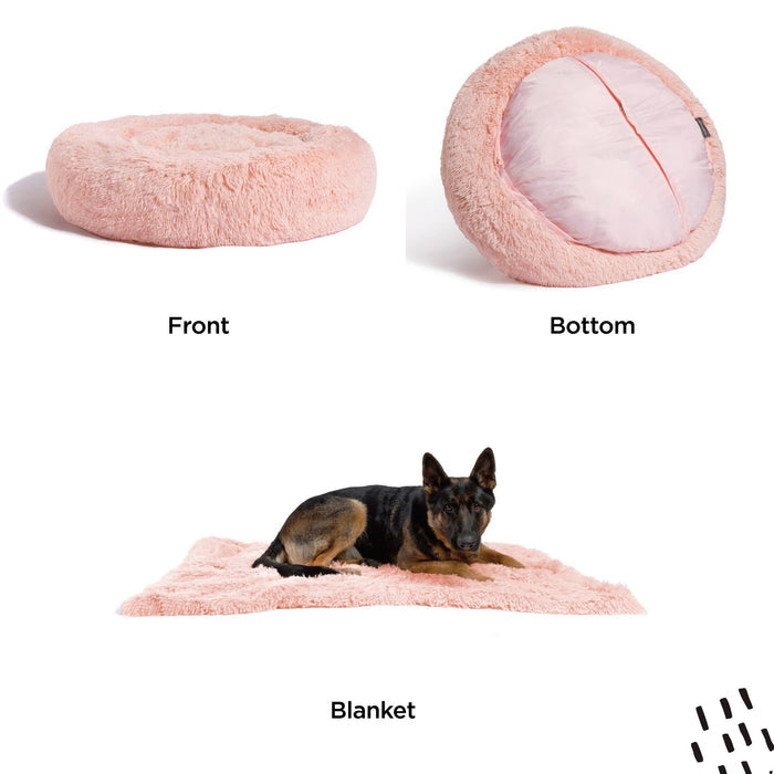 Best Friends by Sheri Donut Shag Bundle Bed and Blanket