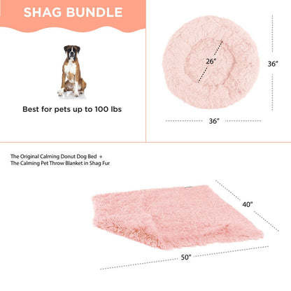 Best Friends by Sheri Donut Shag Bundle Bed and Blanket