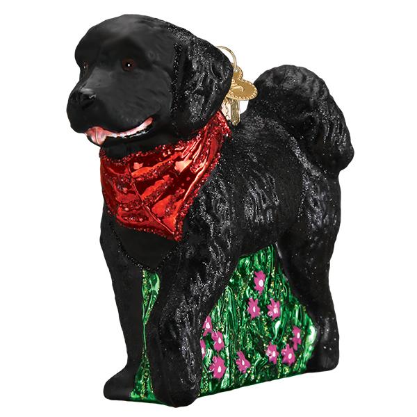 Black Doodle Dog Ornament [Online Only]