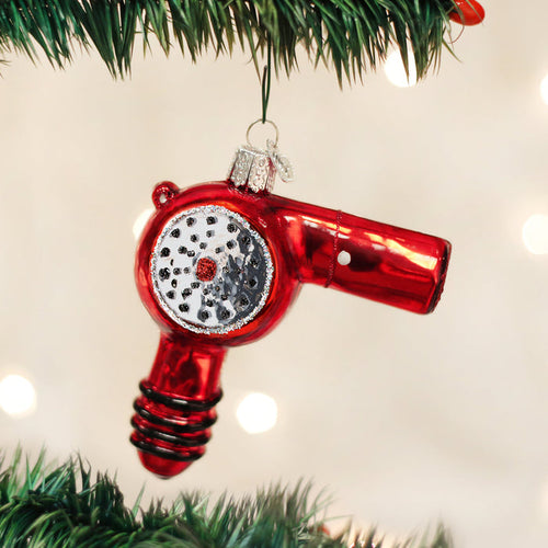 Blow-dryer Ornament [Online Only]