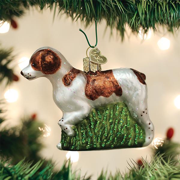 Brittany Spaniel Ornament [Online Only]