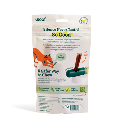 BullySafe Chews - BullySticks: Beef / 12-inch 5 pack