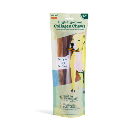 BullySafe Chews - Pure Collagen: Beef / 6-inch 5 pack