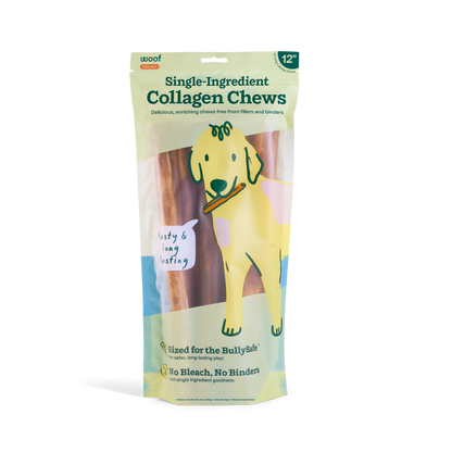 BullySafe Chews - Pure Collagen: Beef / 6-inch 5 pack