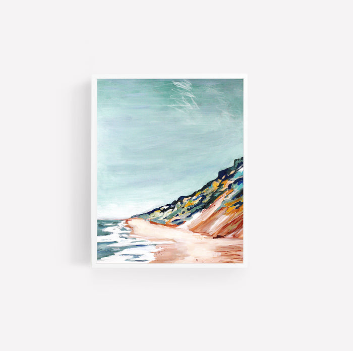 Cape Cod Dunes, Unframed Print on Flat Canvas: 8 x 10