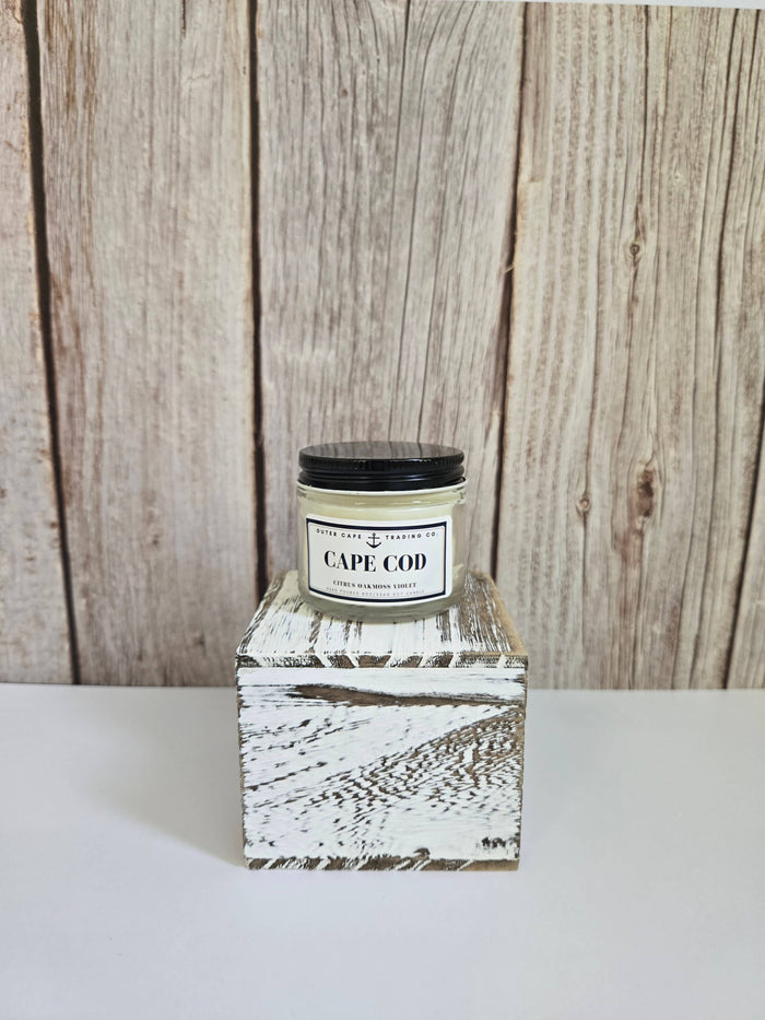 Cape Cod Soy Wax Crackling Wooden Wick Candle bulk wholesale : 8oz