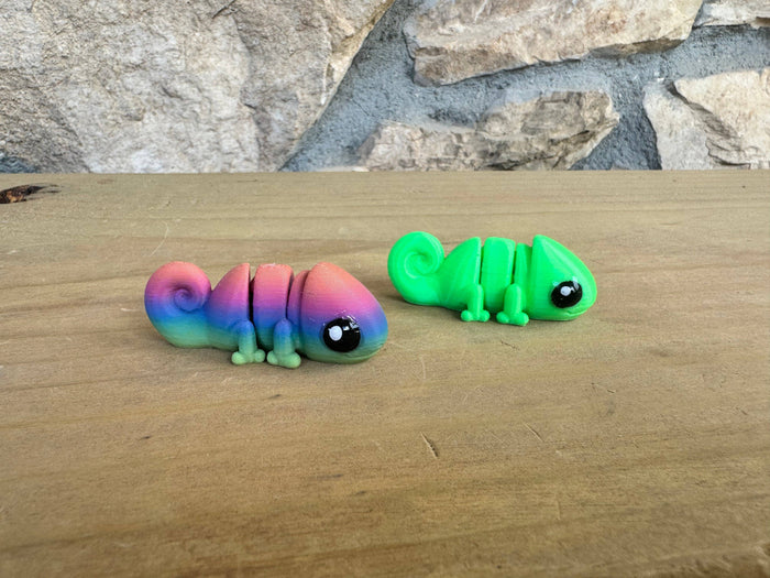 Chameleon Keychain & Toy: Toy