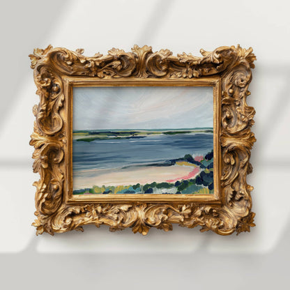 Chatham Bars View, Unframed Print on Flat Canvas: 8 x 10