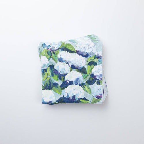 Cocktail Napkins (Set of 20) - Hydrangea